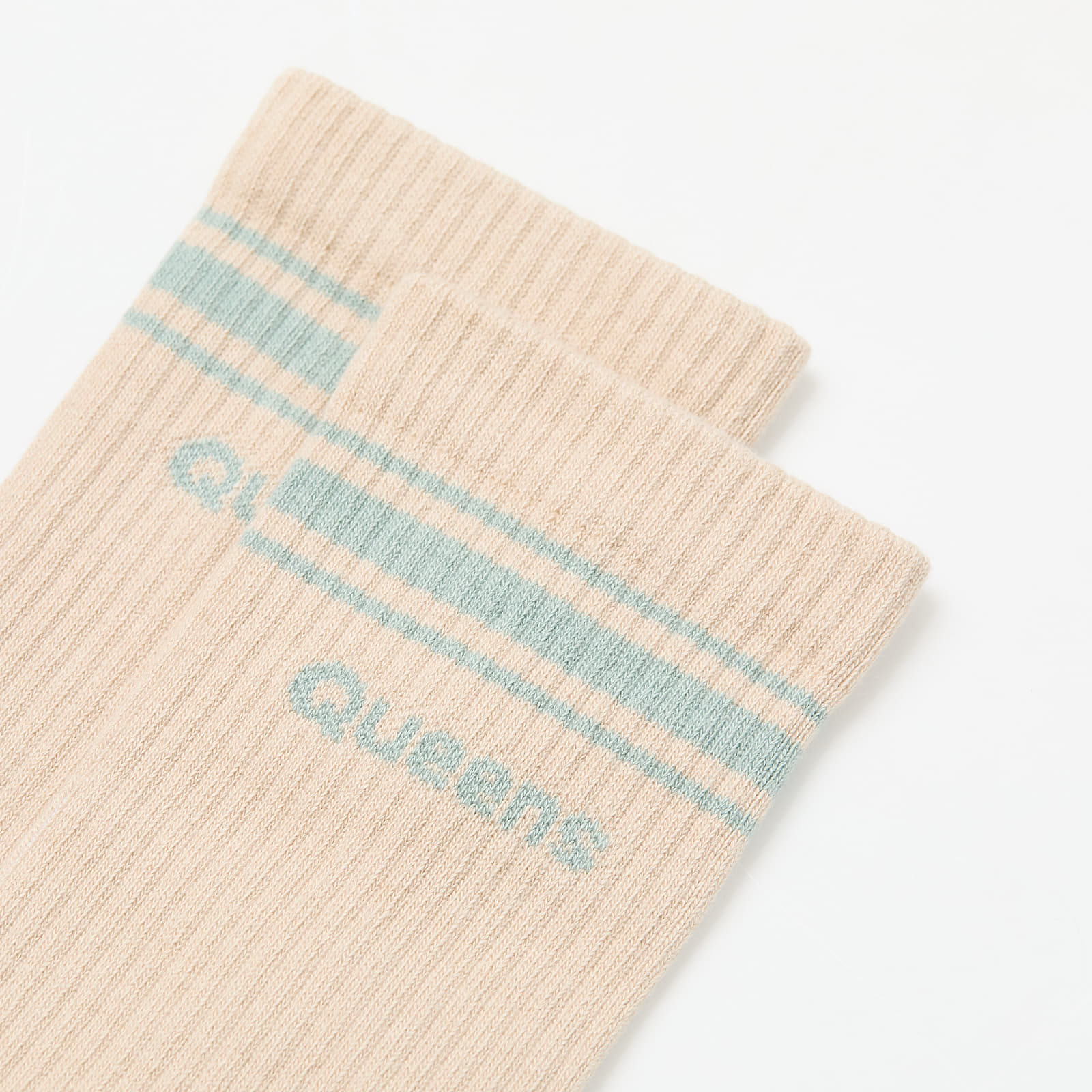 Nogavice  Queens Essential Basic Crew Socks 3-Pack Oat/ Sage/ Mauve