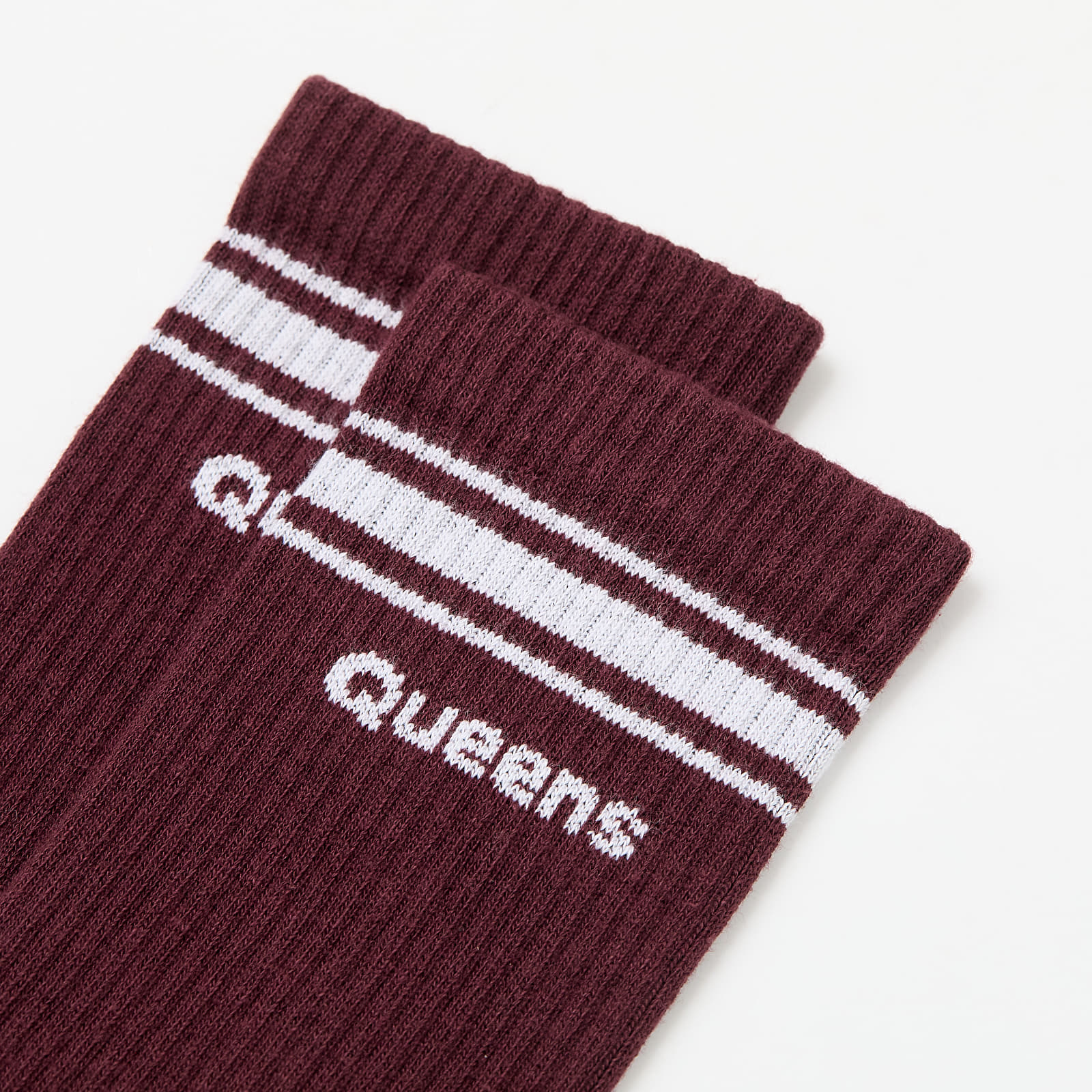 Sokker Queens Essential Basic Crew Socks 3-Pack Mauve/ Dust Pink/ Pink