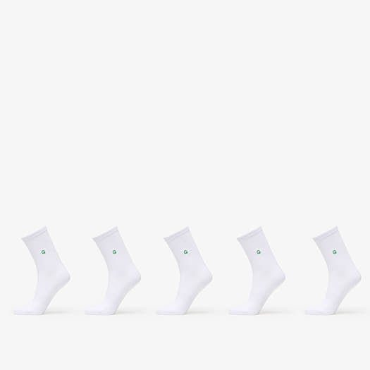 Queens Essential Short Crew Socks 5-Pack White