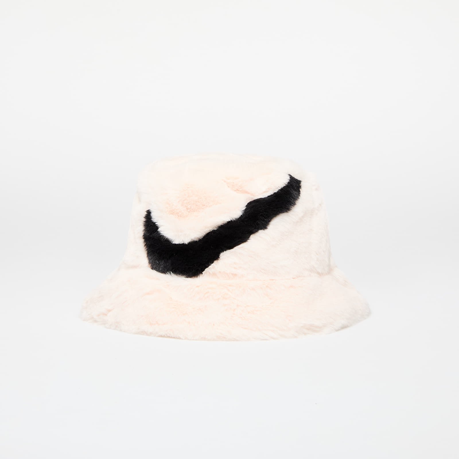 Pălării Nike Apex Faux Fur Swoosh Bucket Guava Ice/ Black