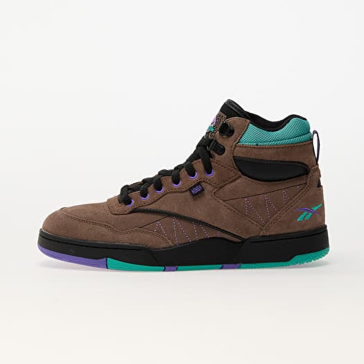 Reebok Bb 4000 Ii Mid Brown/ Black/ Unleashed Green