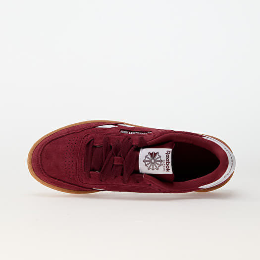 Baskets et chaussures pour femmes Reebok Club C Revenge Classic Burgundy Vectorblue Gum6 Queens