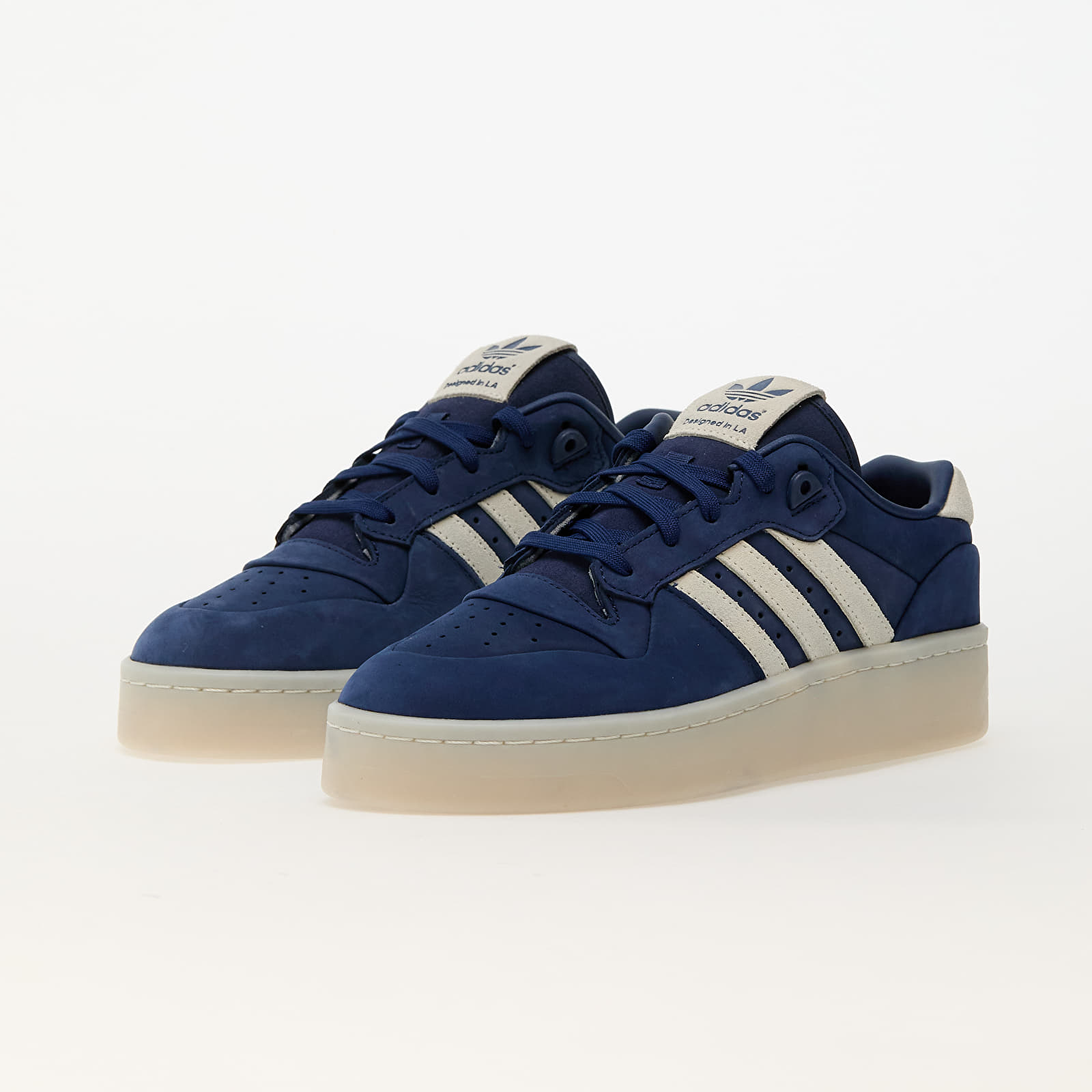 Męskie trampki i buty adidas Rivalry Lux Low Dark Blue/ Ivory/ Ivory
