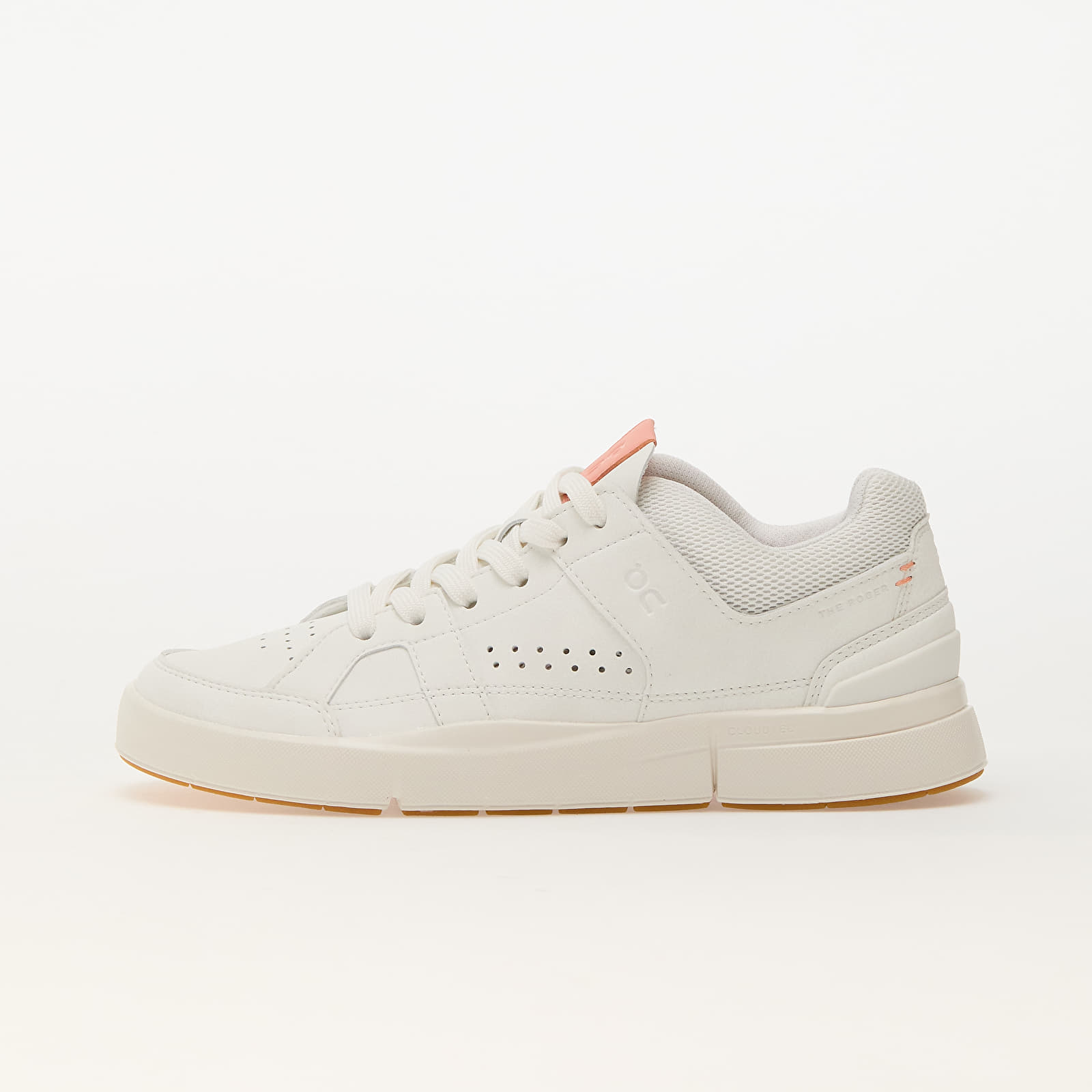 Sneakers und Schuhe für Frauen On W The Roger Clubhouse White/ Flamingo