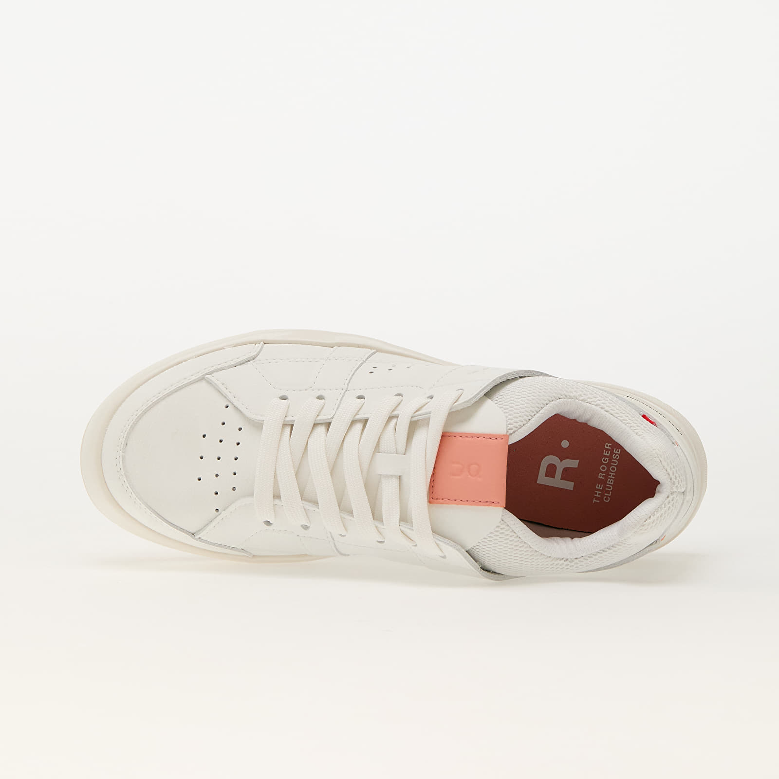 Sneakers und Schuhe für Frauen On W The Roger Clubhouse White/ Flamingo