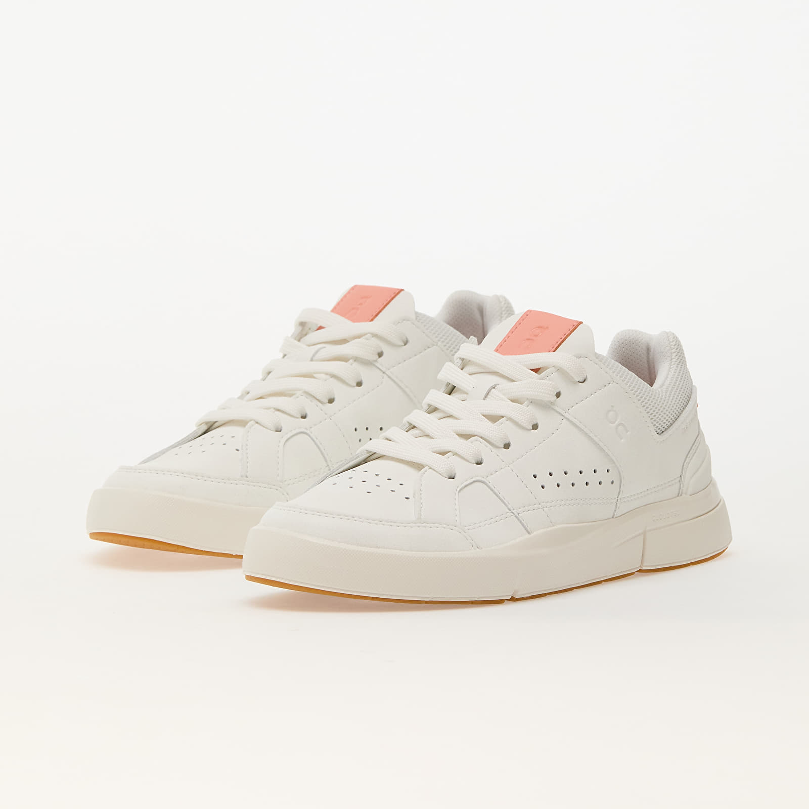 Sneakers und Schuhe für Frauen On W The Roger Clubhouse White/ Flamingo