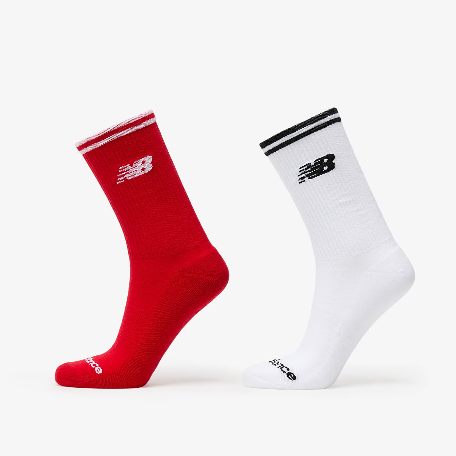 Skarpetki New Balance Running Stripe Midcalf Socks 2-Pack Multicolor