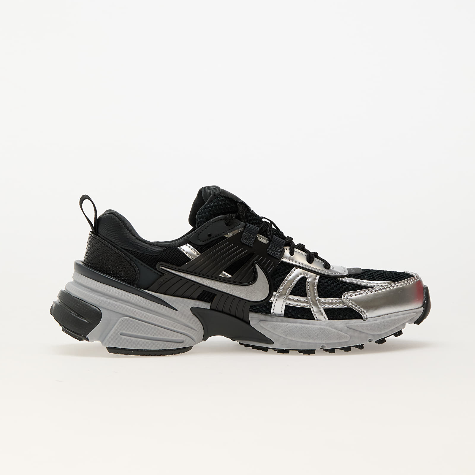 Damesschoenen Nike W V2K Run Black/ Metallic Silver-Anthracite