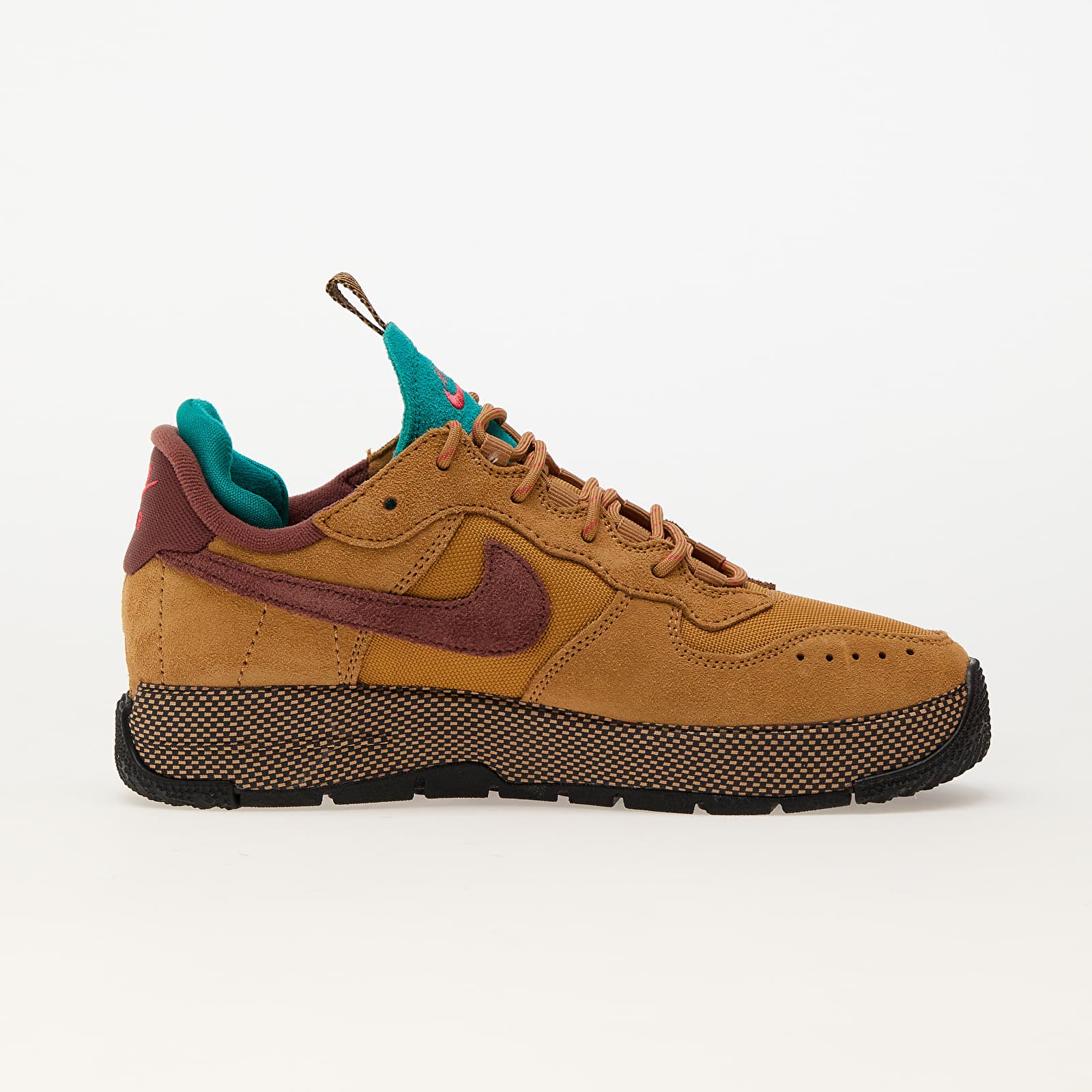 Damskie buty Nike W Air Force 1 Wild Flax/ Red Sepia-Teal Charge-Black