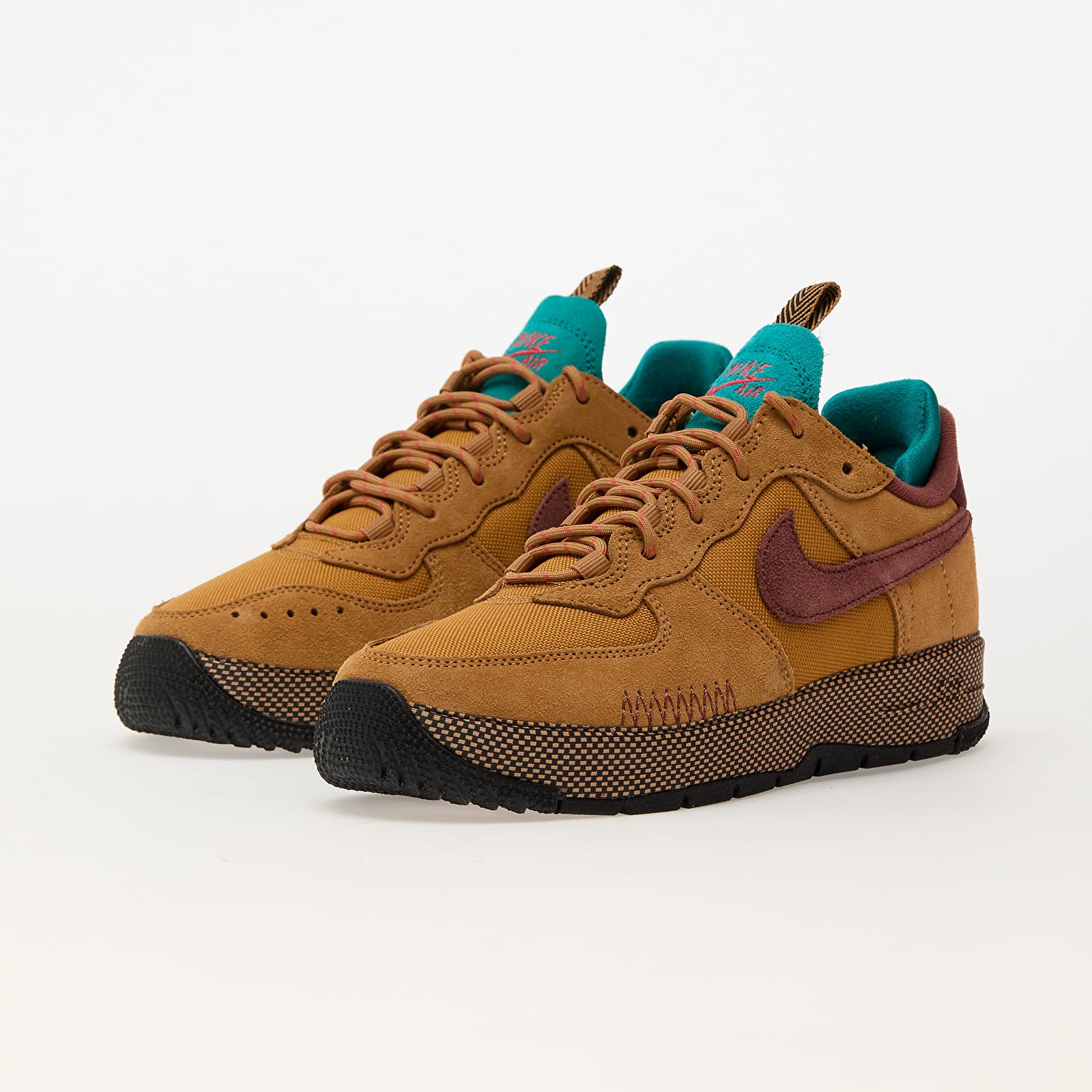 Damskie buty Nike W Air Force 1 Wild Flax/ Red Sepia-Teal Charge-Black