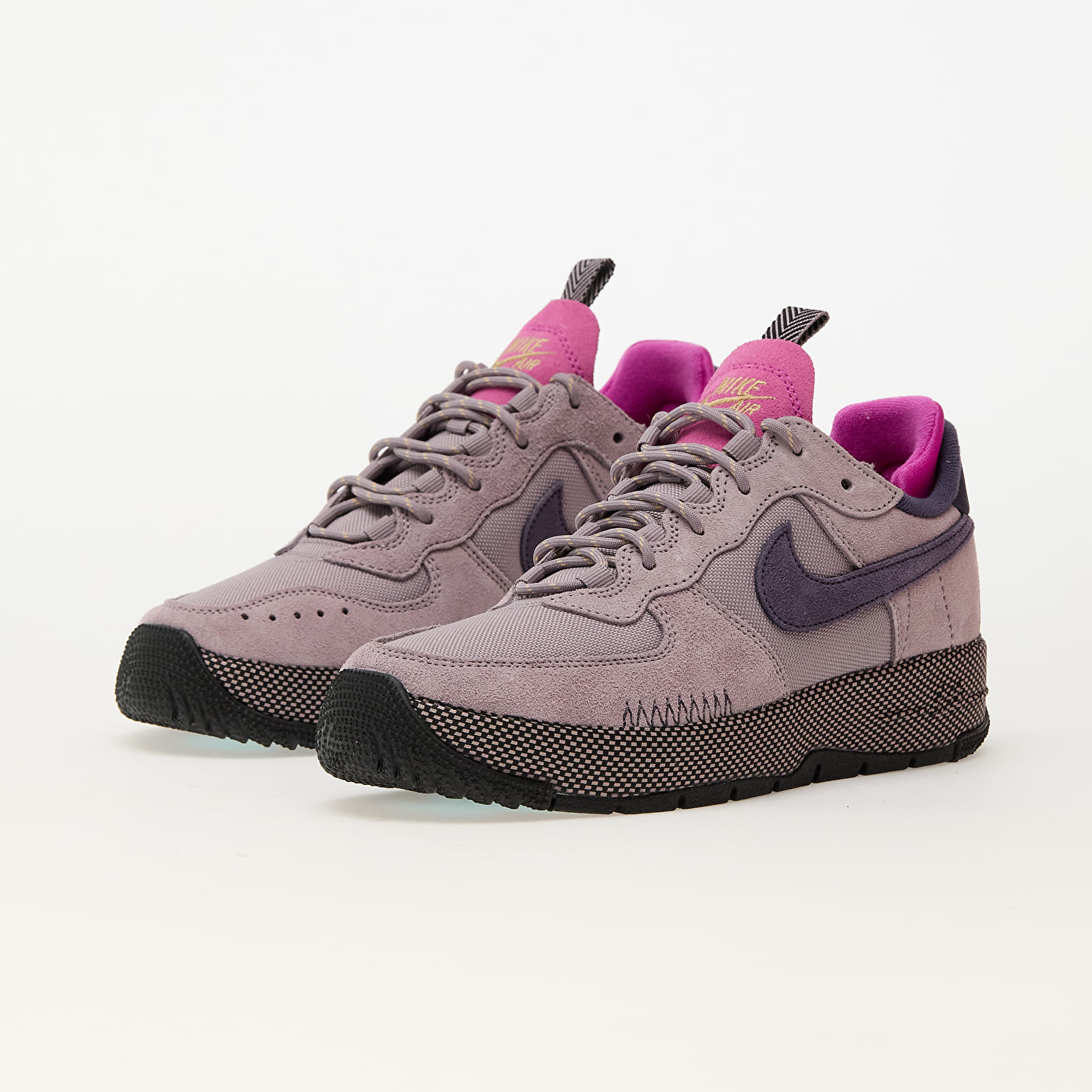 Dámské tenisky a boty Nike W Air Force 1 Wild Lt Violet Ore/ Dark Raisin-Hyper Magenta