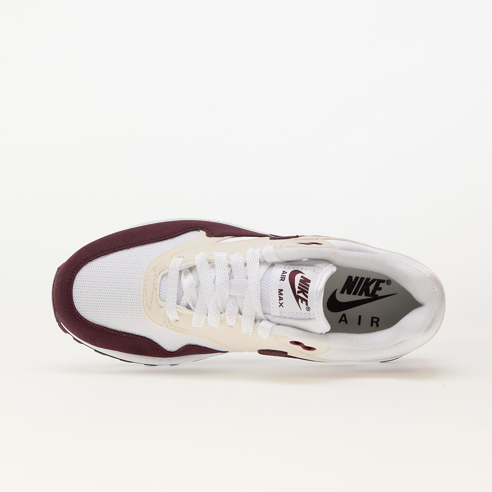 Damessneakers en -schoenen Nike W Air Max 1 White/ Night Maroon-Phantom-Black