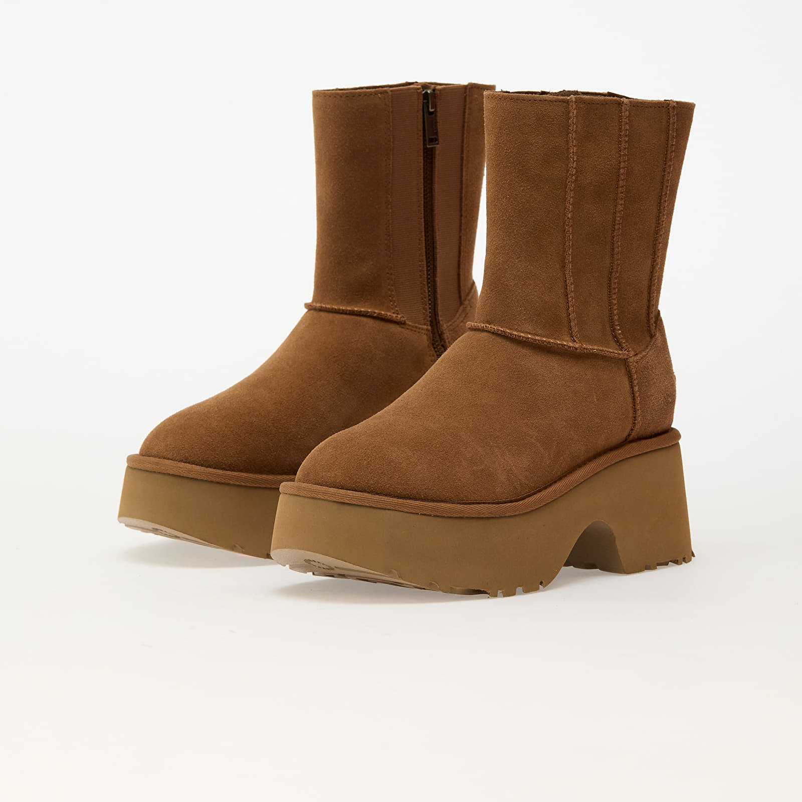 Damskie buty UGG W Classic Twin Seam New Heights Chestnut