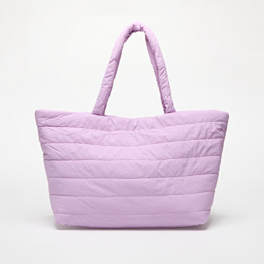 Taška Urban Classics Padded Tote Bag Lilac