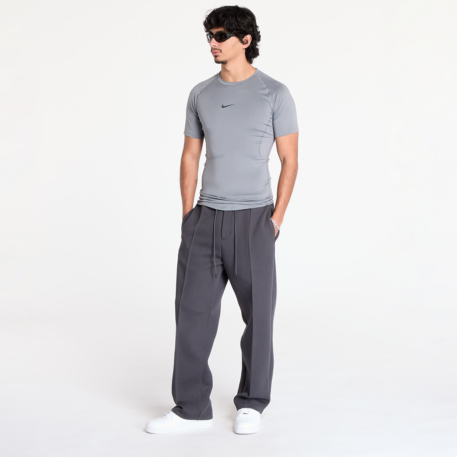 Pánské tepláky Nike M Tech Fleece Pants Anthracite/ Anthracite