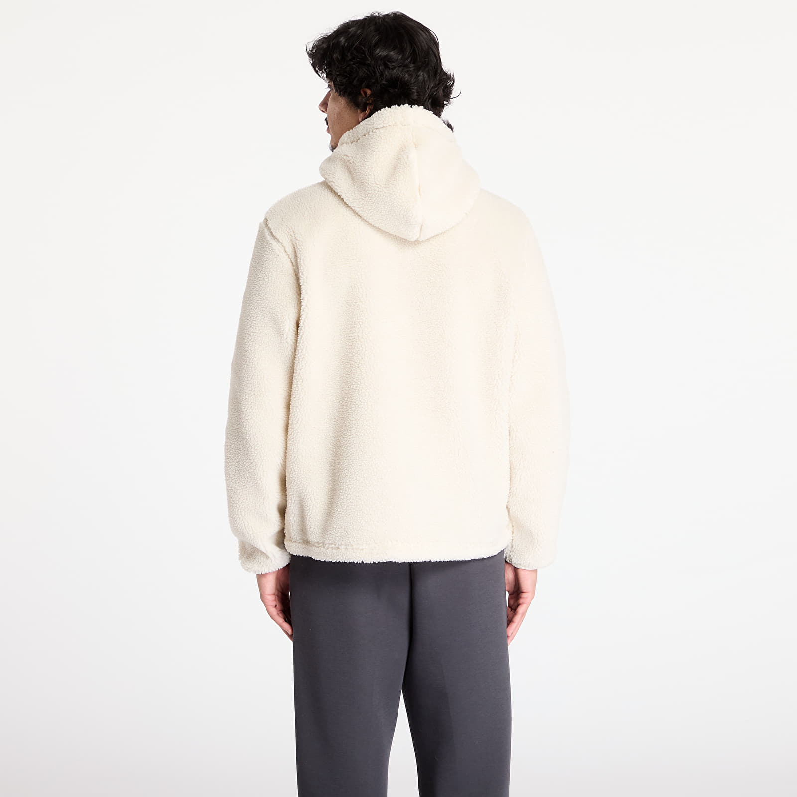 Herren-Sweatshirts Napapijri T-Burgee Curly Hoodie Beige Dimity