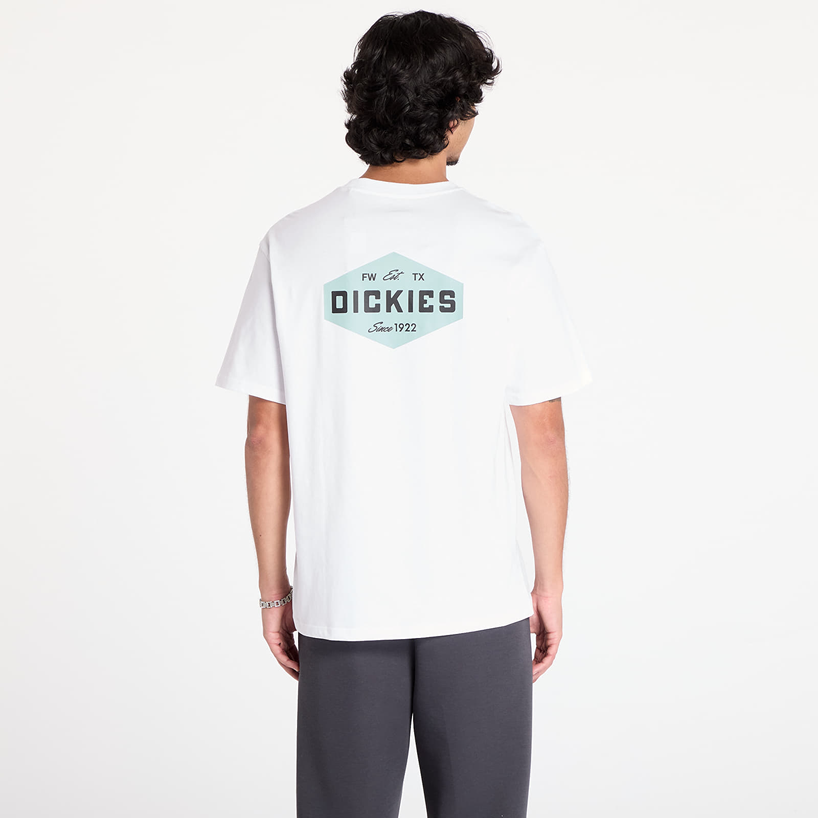 Koszulki męskie Dickies Emblem Short Sleeve Tee White