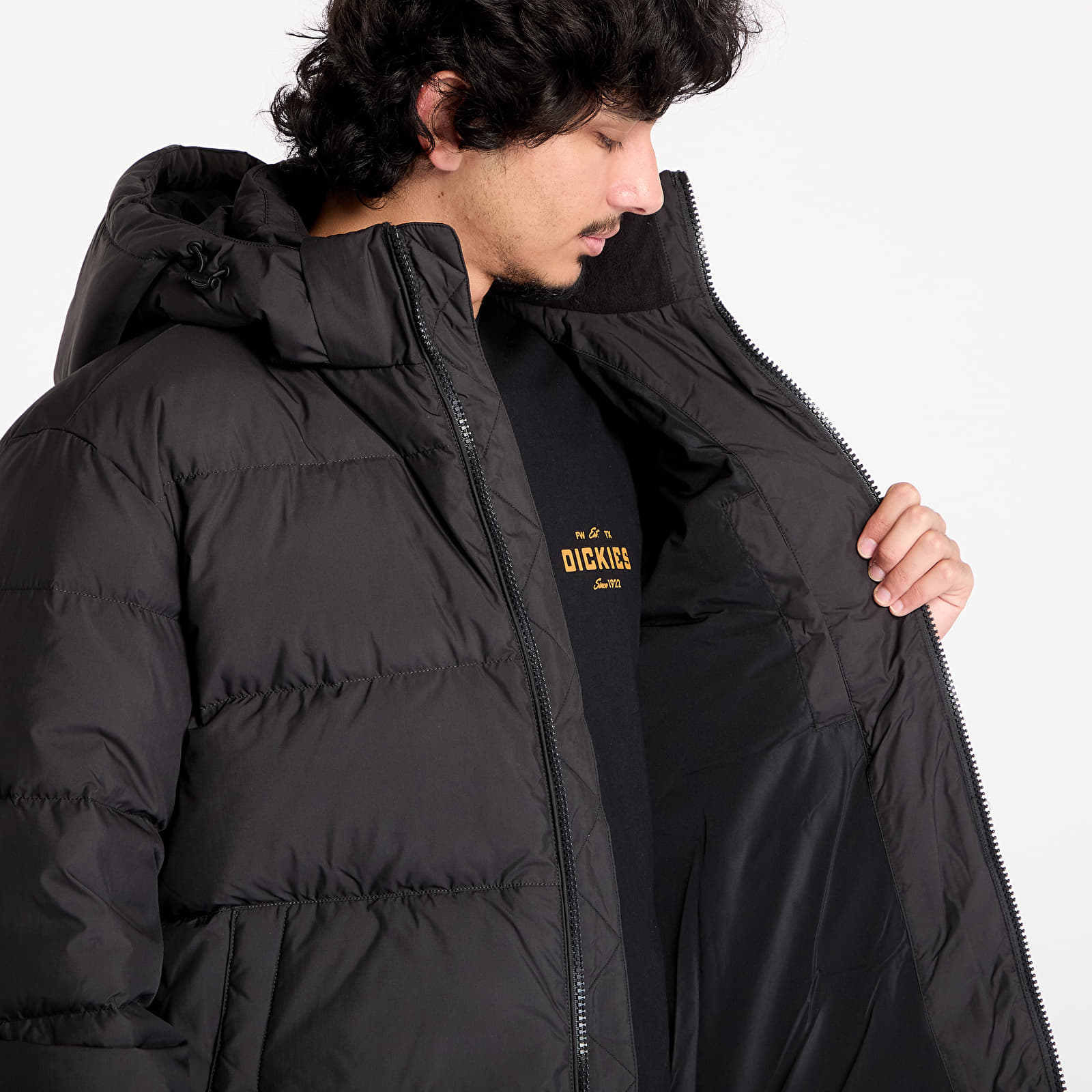 Chaquetas de hombre Tommy Jeans Essential Down Jacket Black