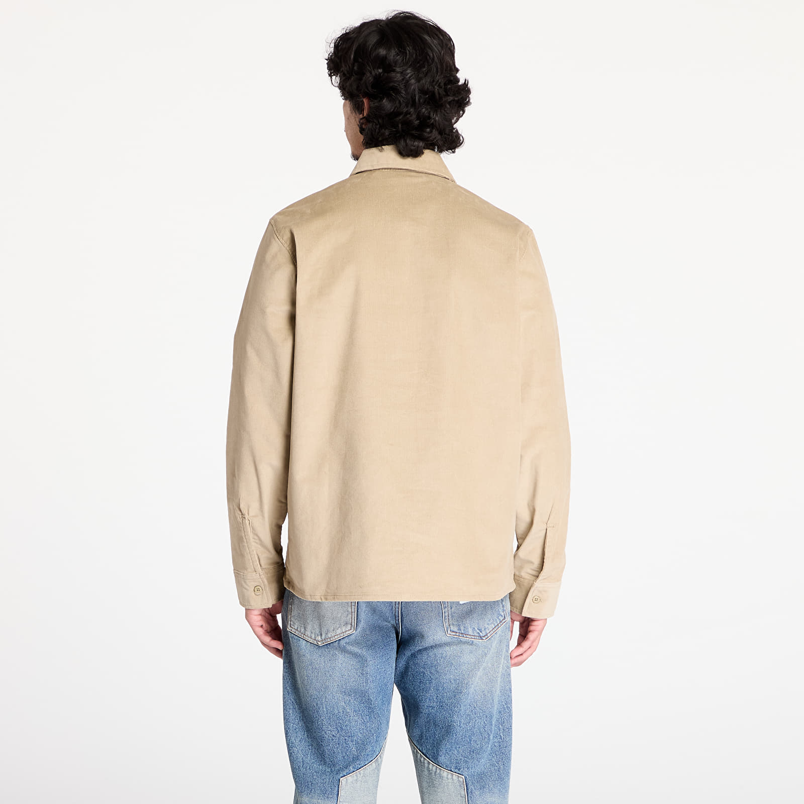 Men's shirts Dickies Corduroy Long Sleeve Shirt Khaki