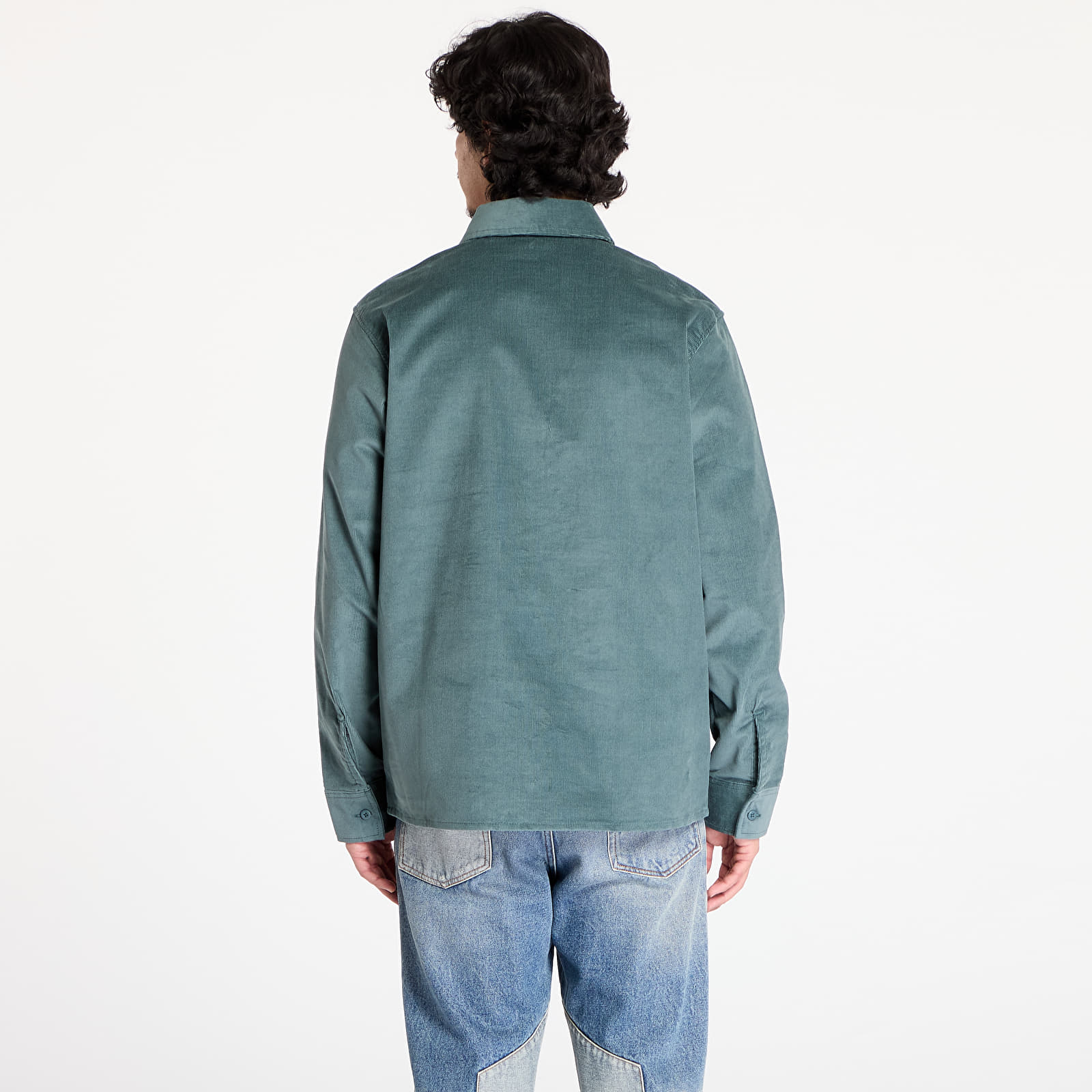 Men's shirts Dickies Corduroy Long Sleeve Shirt Lincoln Green