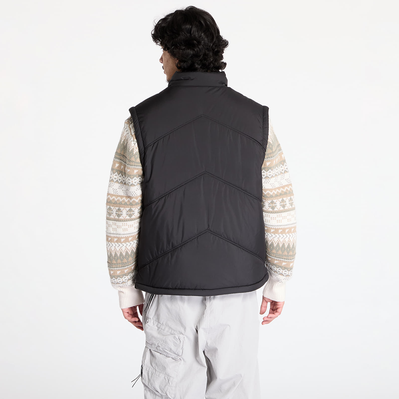 Meeste vestid Urban Classics Arrow Puffer Vest Black