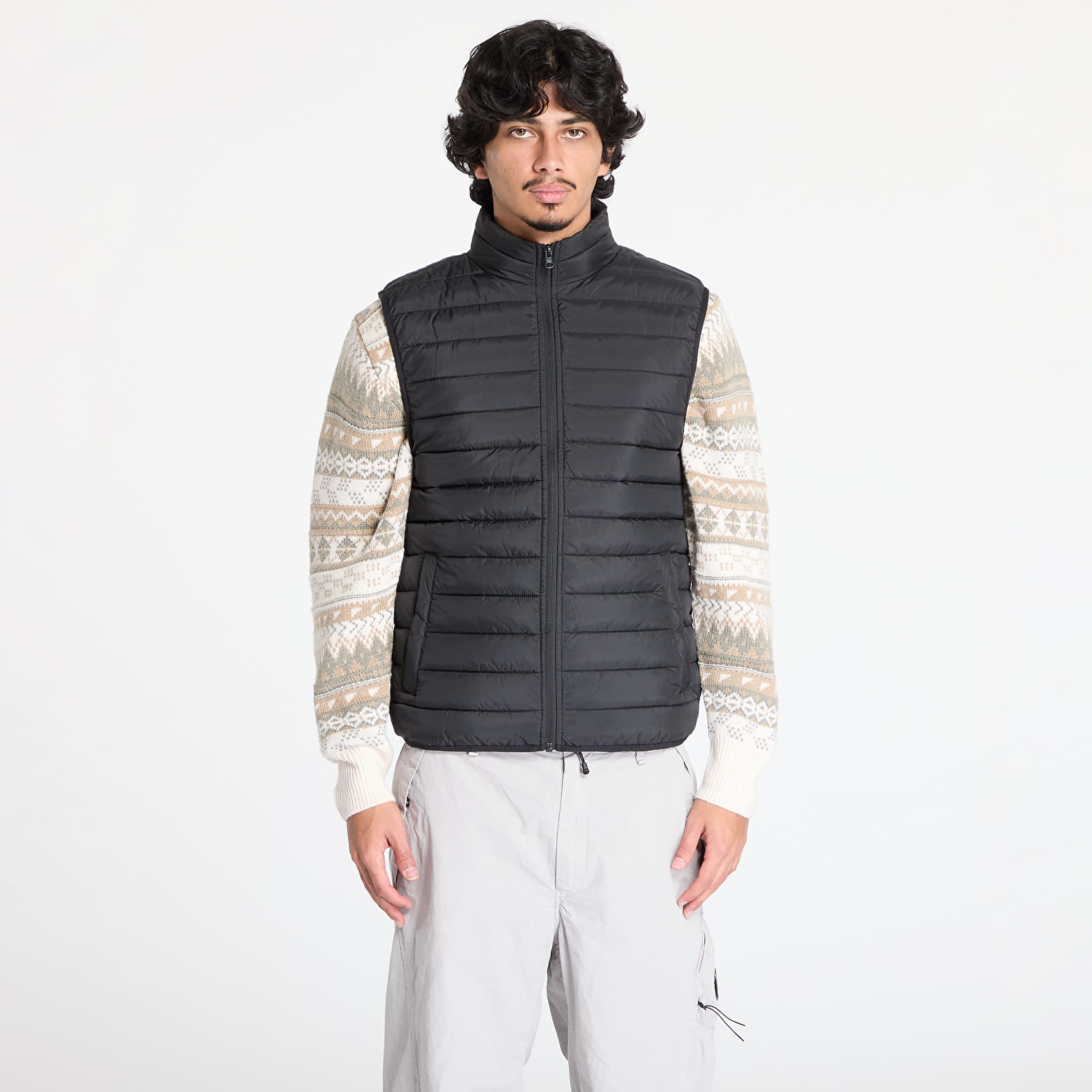Moški telovniki Urban Classics Basic Light Weigh Vest Black
