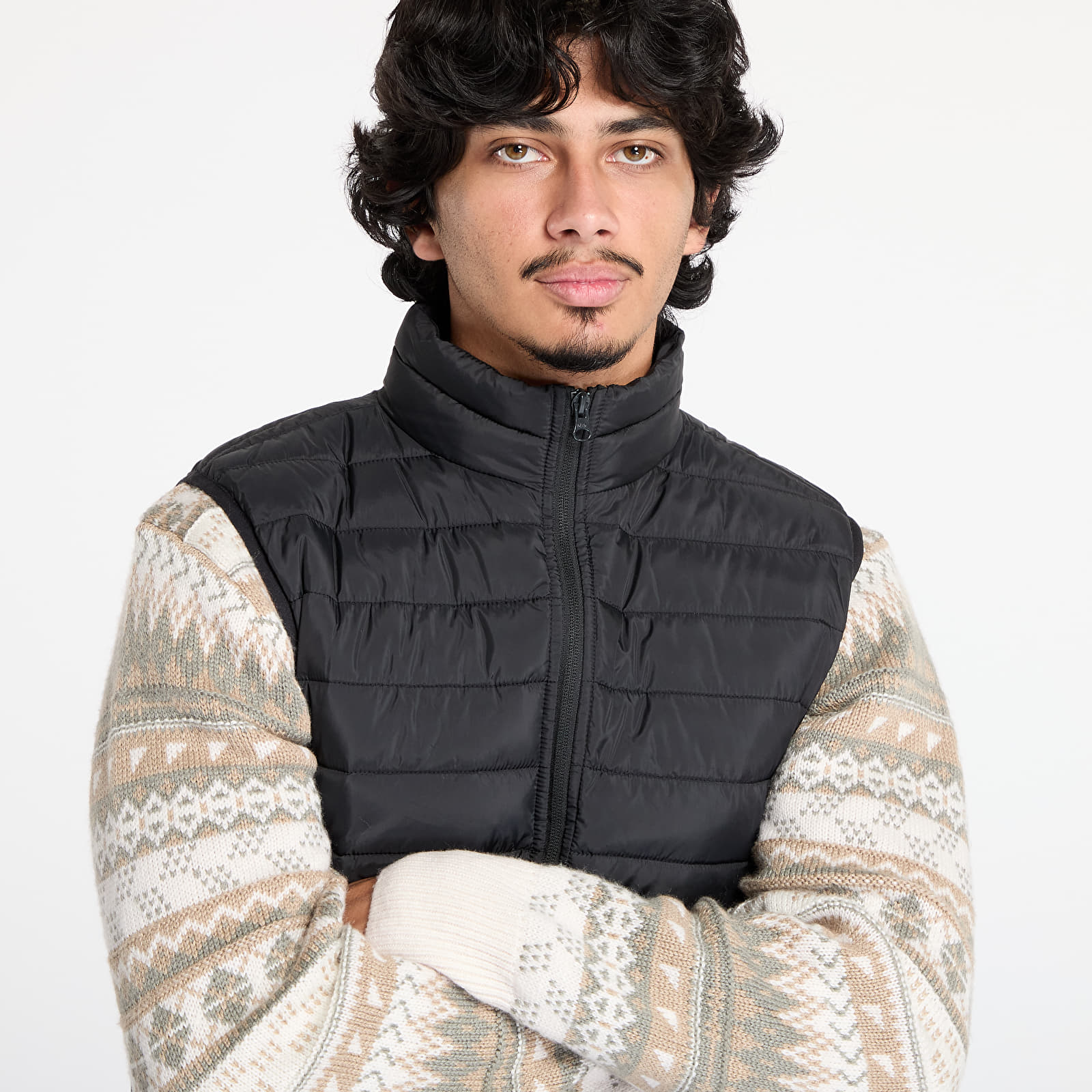 Moški telovniki Urban Classics Basic Light Weigh Vest Black