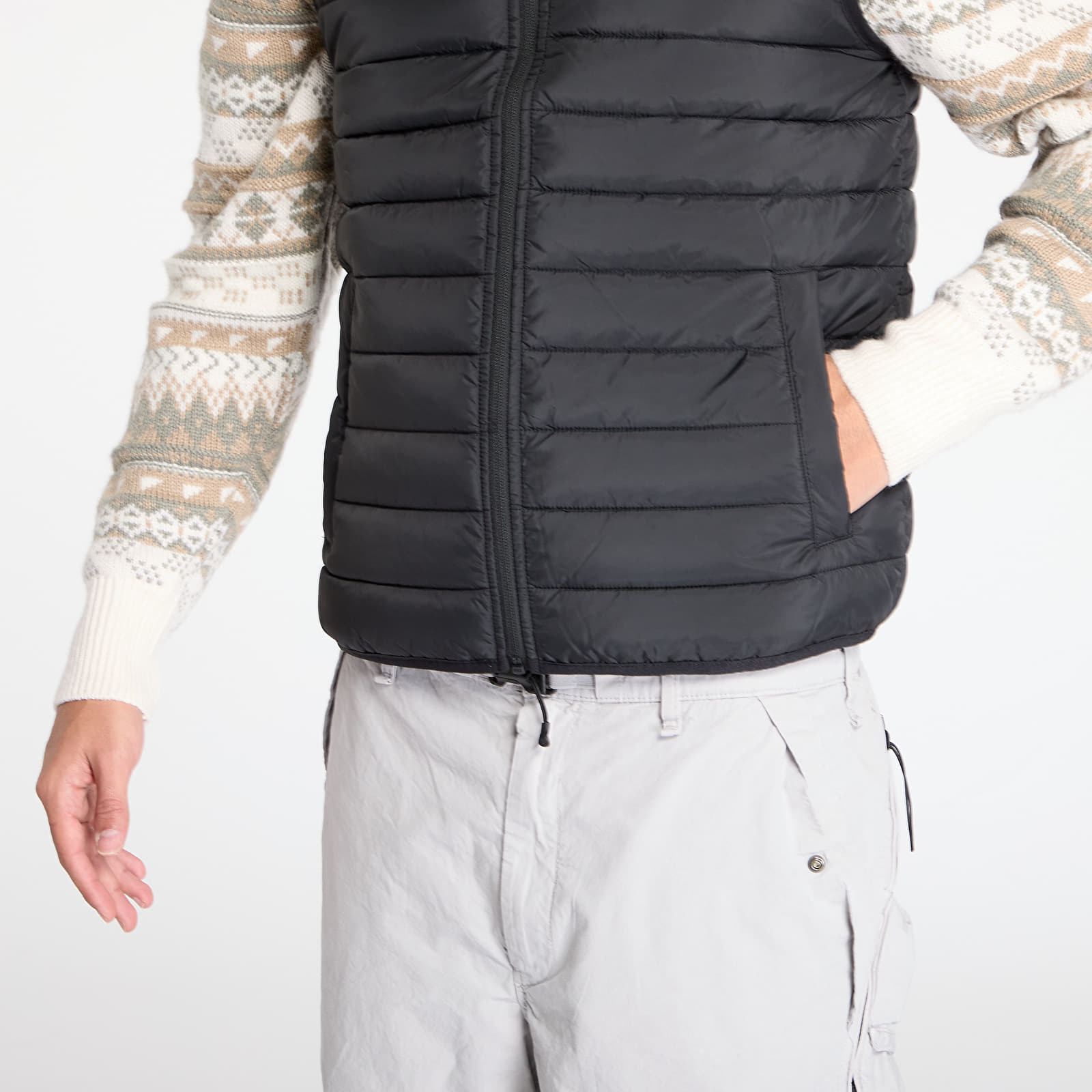 Moški telovniki Urban Classics Basic Light Weigh Vest Black