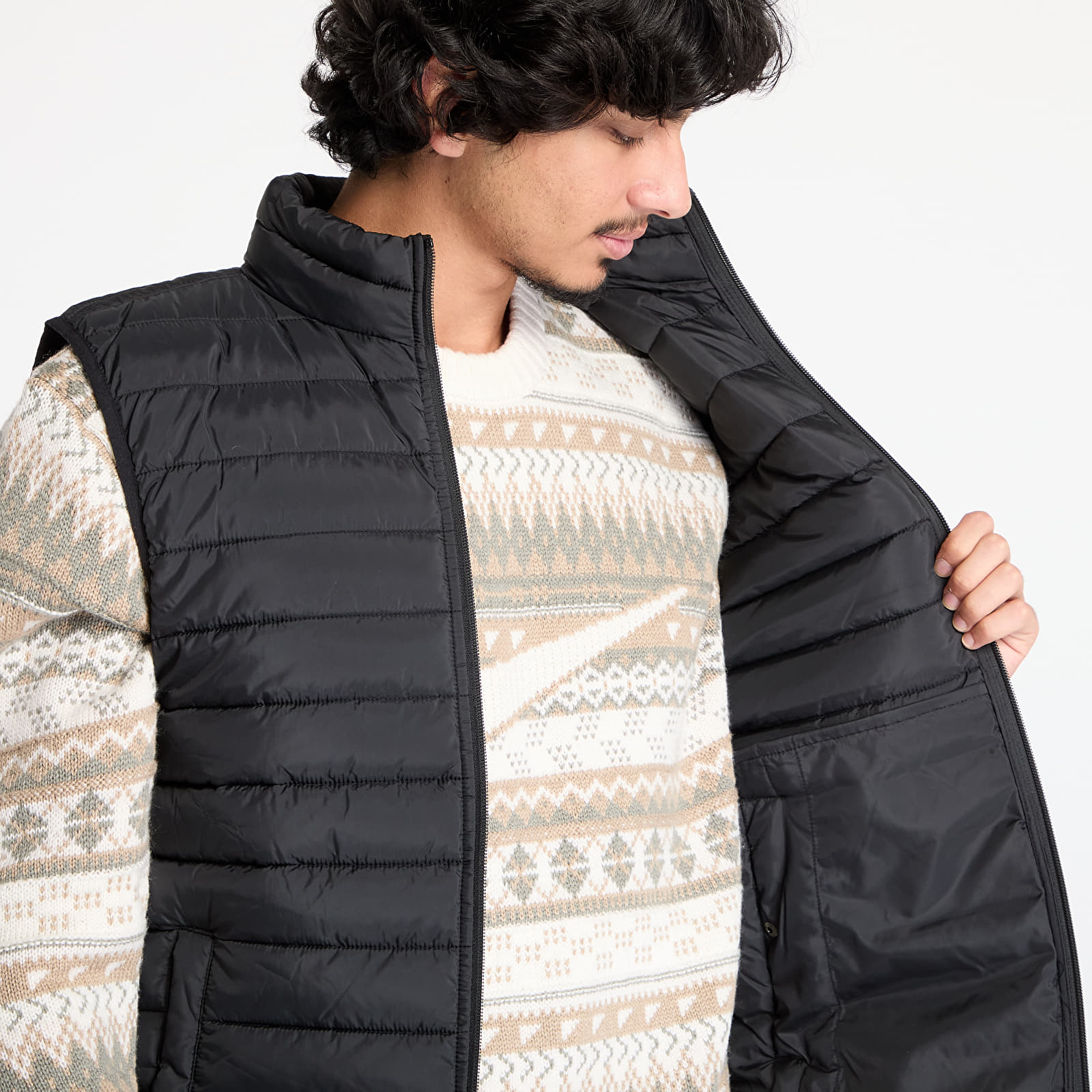 Moški telovniki Urban Classics Basic Light Weigh Vest Black