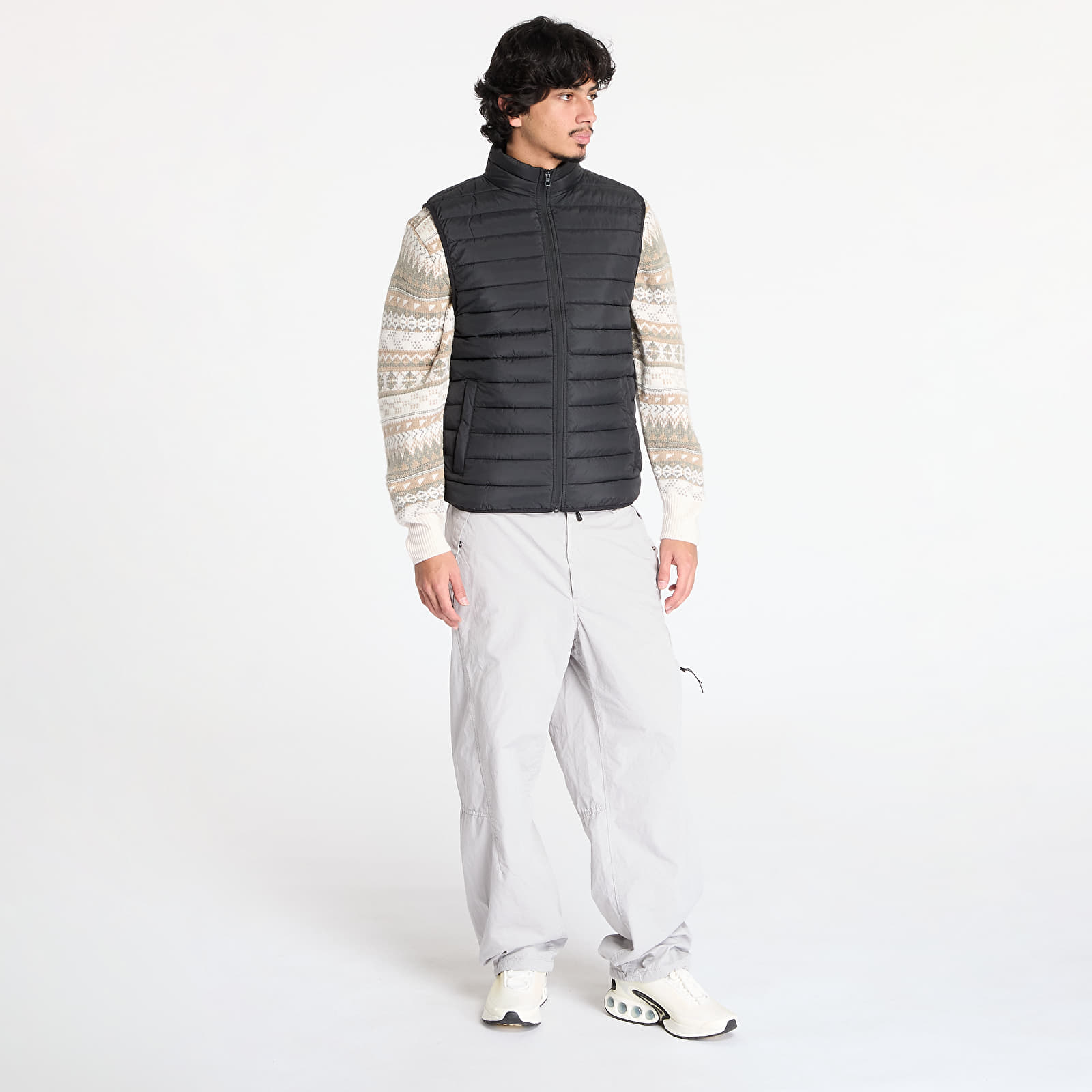 Moški telovniki Urban Classics Basic Light Weigh Vest Black