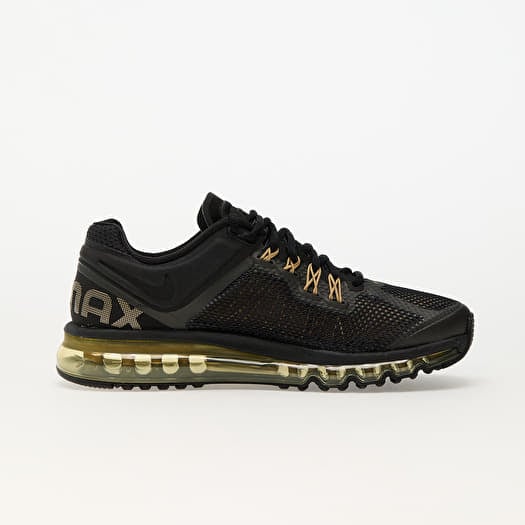Men s sneakers and shoes Nike Air Max 2013 Black Metallic Gold Flt Gold Queens