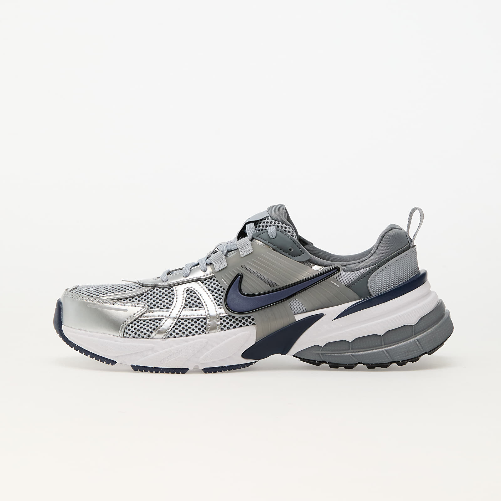 Zapatillas Hombre Nike V2K Run Wolf Grey/ Midnight Navy-Cool Grey-White