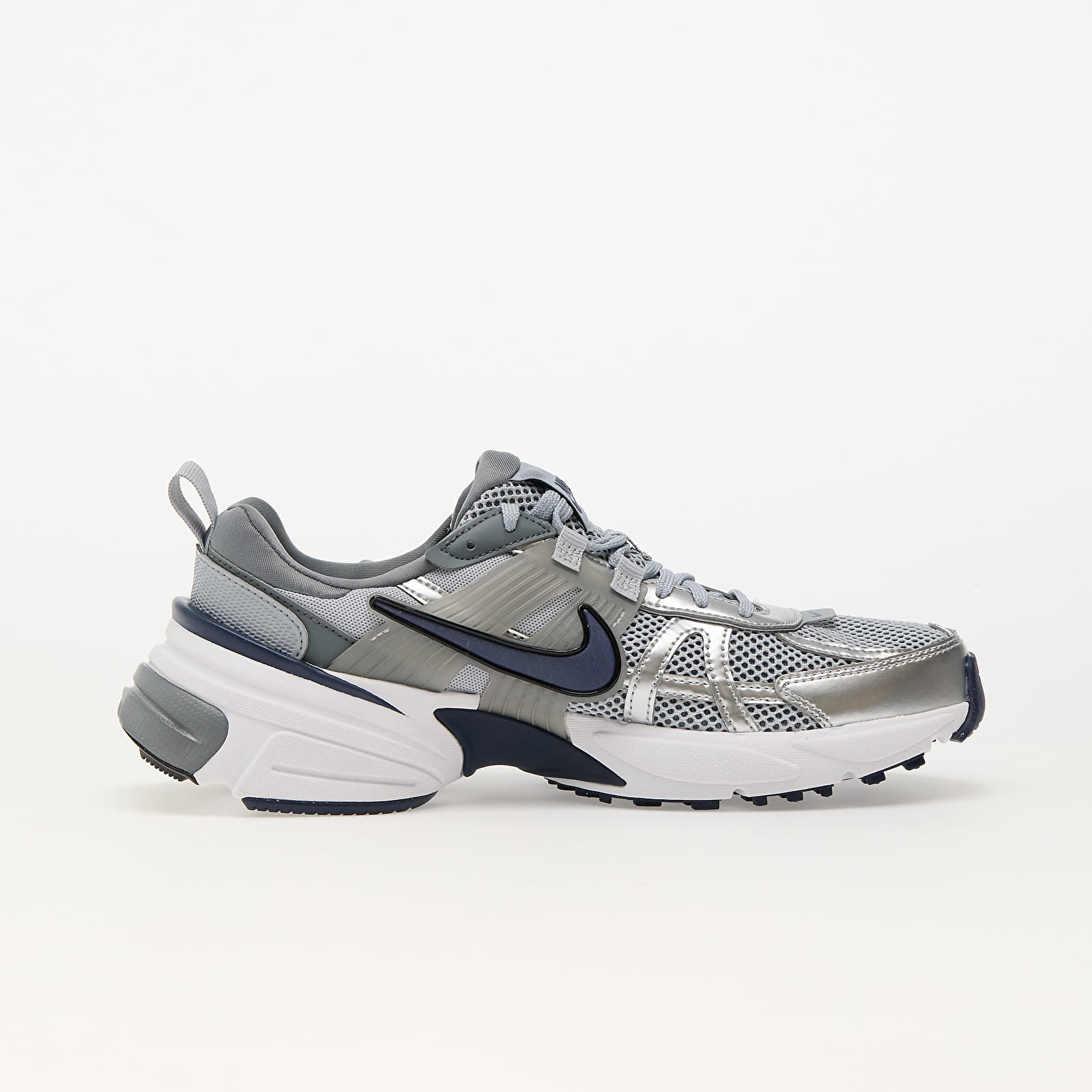 Zapatillas Hombre Nike V2K Run Wolf Grey/ Midnight Navy-Cool Grey-White