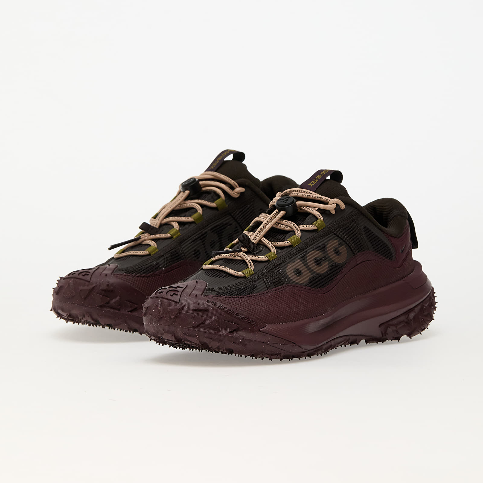 Meeste tossud ja kingad Nike Acg Mountain Fly 2 Low Gore-Tex Velvet Brown/ Black-Burgundy Crush-Hemp