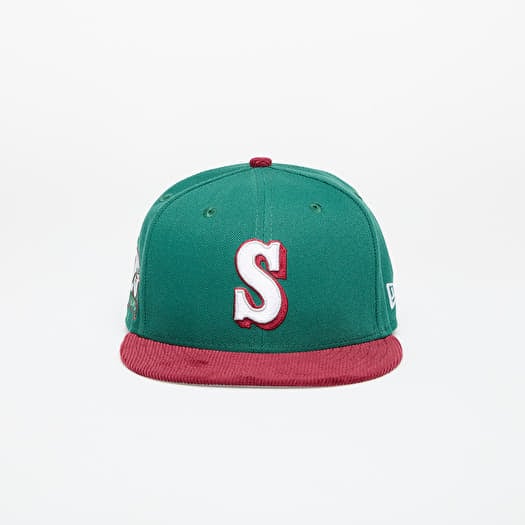 Pet New Era Seattle Mariners MLB Contrast Cord 59FIFTY Cap Dark Green