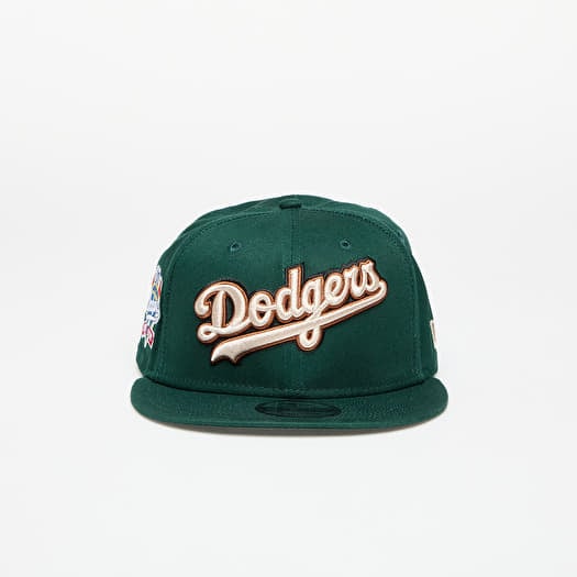 Cap New Era Los Angeles Dodgers MLB Wordmark Patch 9FIFTY Cap Dark Green