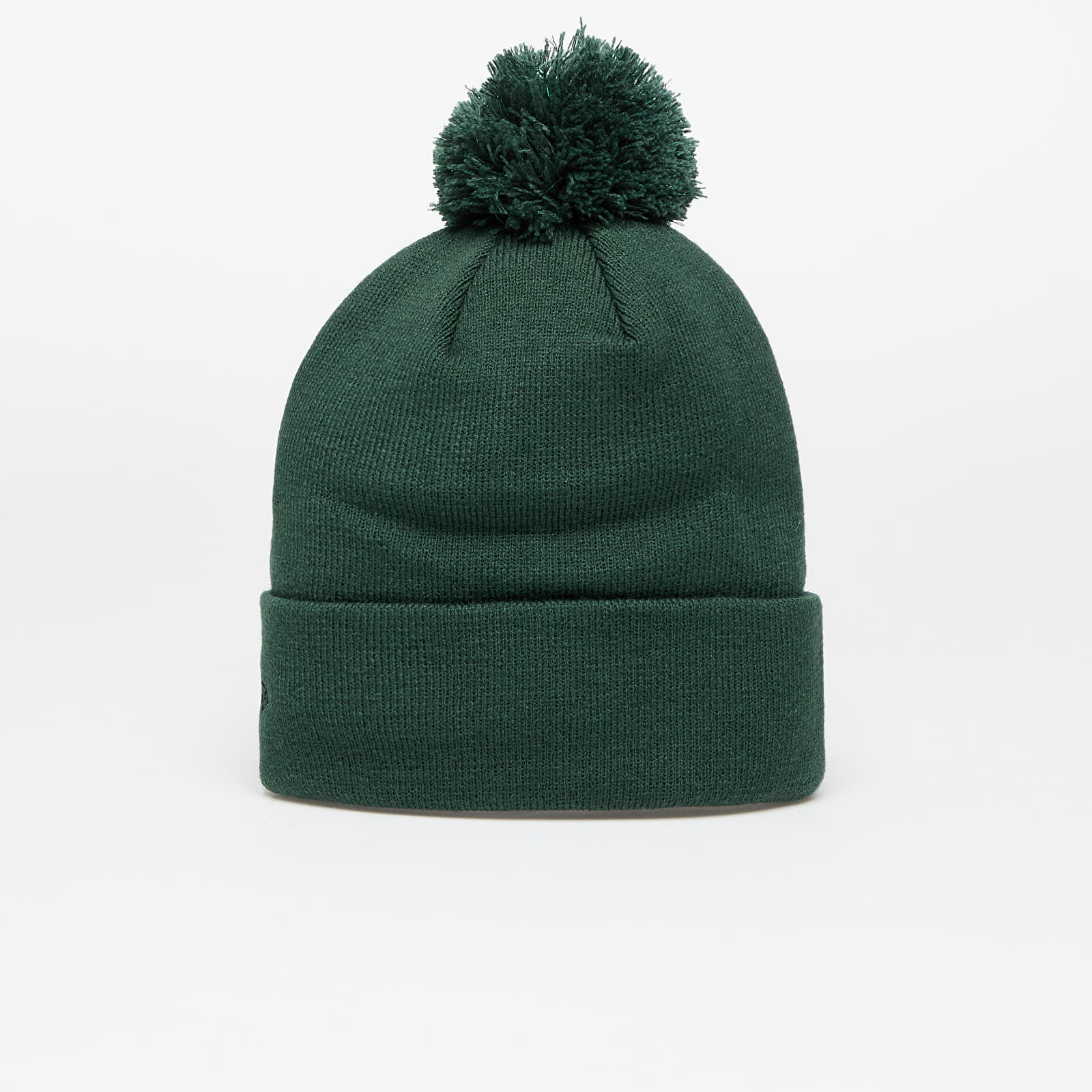 Sombreros New Era Los Angeles Dodgers MLB Wmns Knit Medium Metallic Bobble Beanie Dark Green