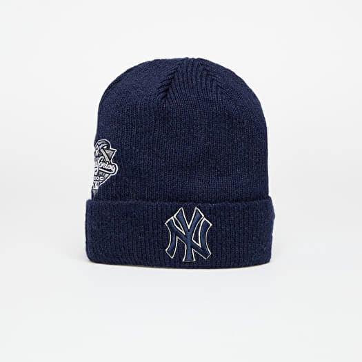 Hoed New Era New York Yankees Knit Medium MLB Ws Patch Beanie Navy