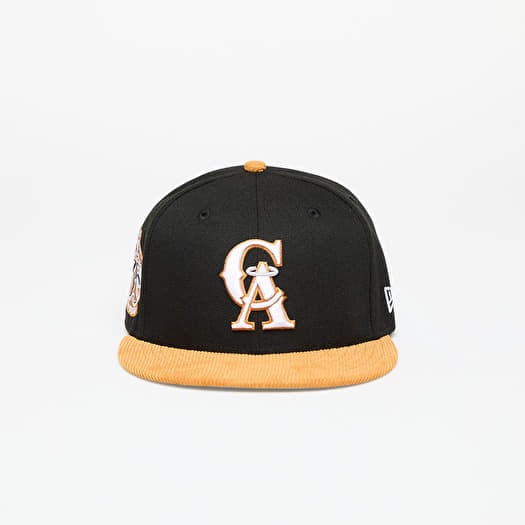 Pet New Era California Angels MLB Contrast Cord 59FIFTY Cap Black