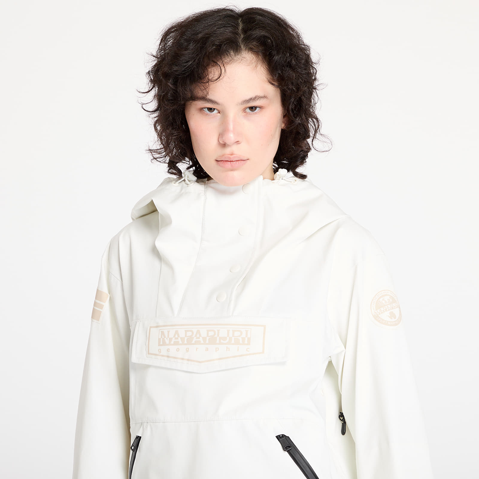Giacche a vento da donna Napapijri W Rf Ice Jacket White Heron