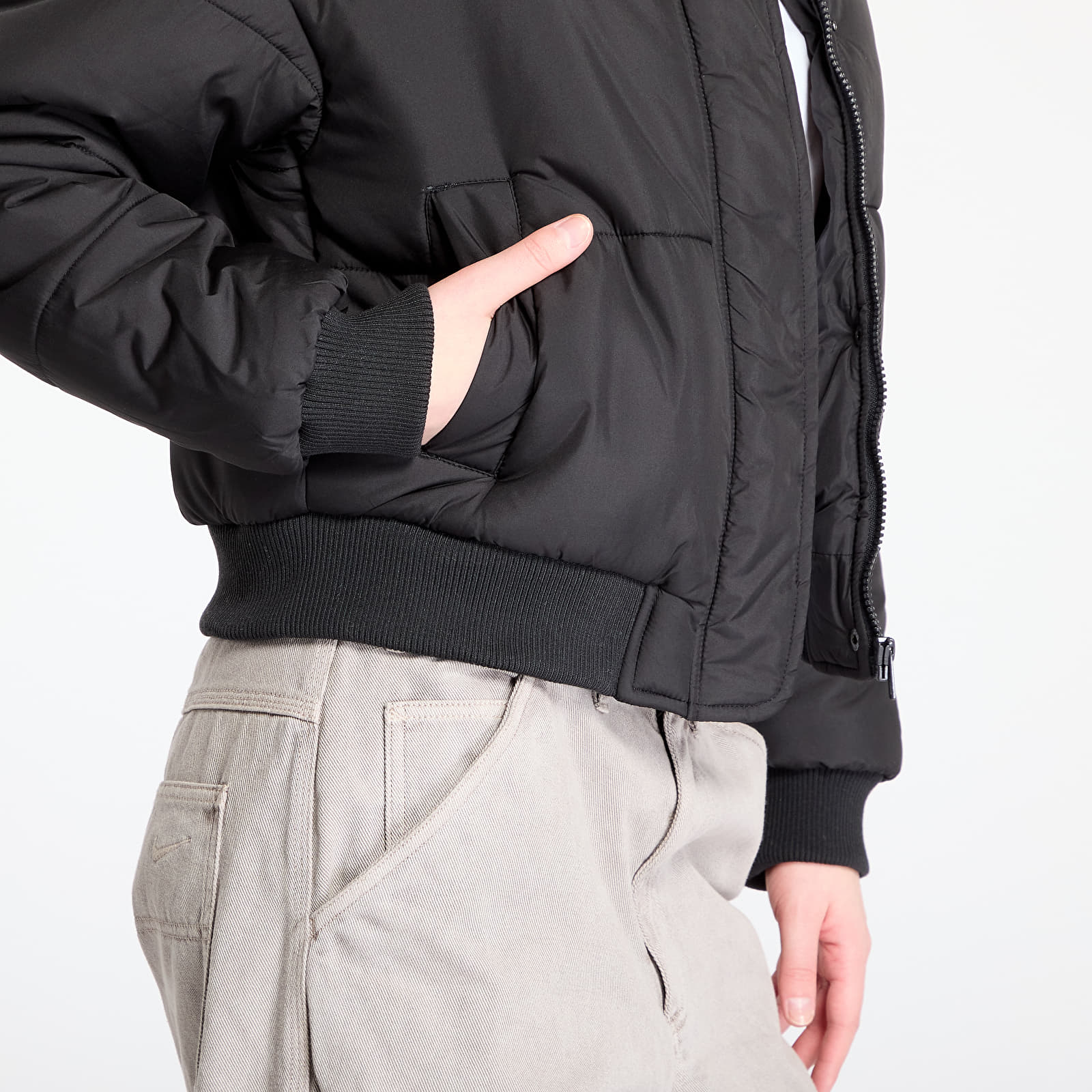 Jakker Urban Classics Ladies Puffer Blouson Black