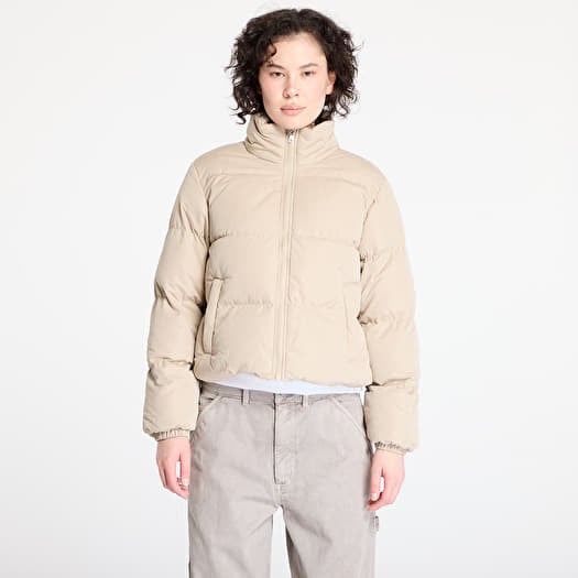 Яке Urban Classics Ladies Short Peached Puffer Jacket Wet Sand