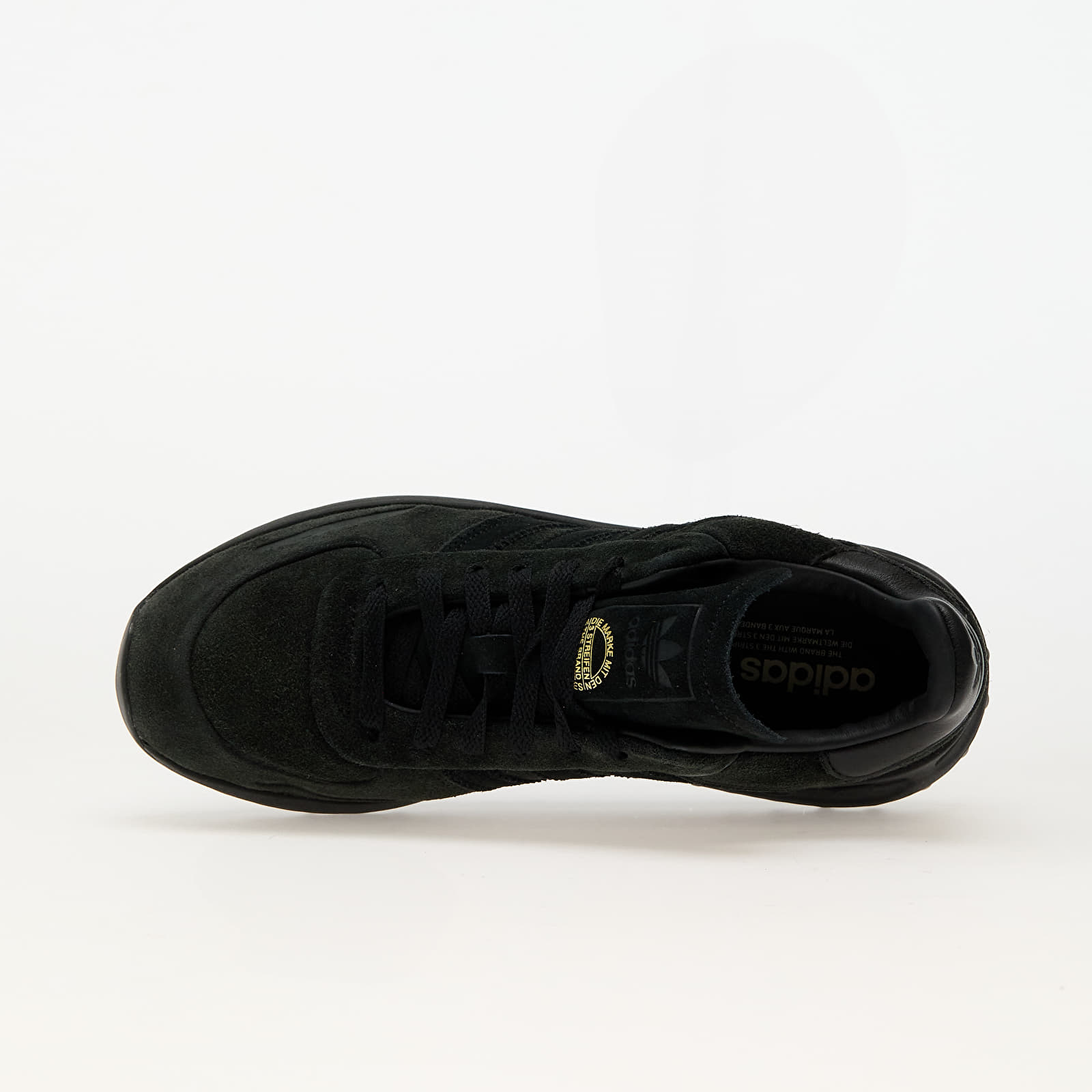 Men's sneakers and shoes adidas LA Trainer Lux Core Black/ Core Black/ Alumina