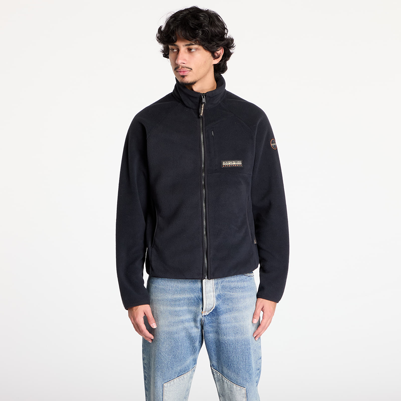 Meeste kampsunid Napapijri T-Dolent Full-Zip Hoodie Black