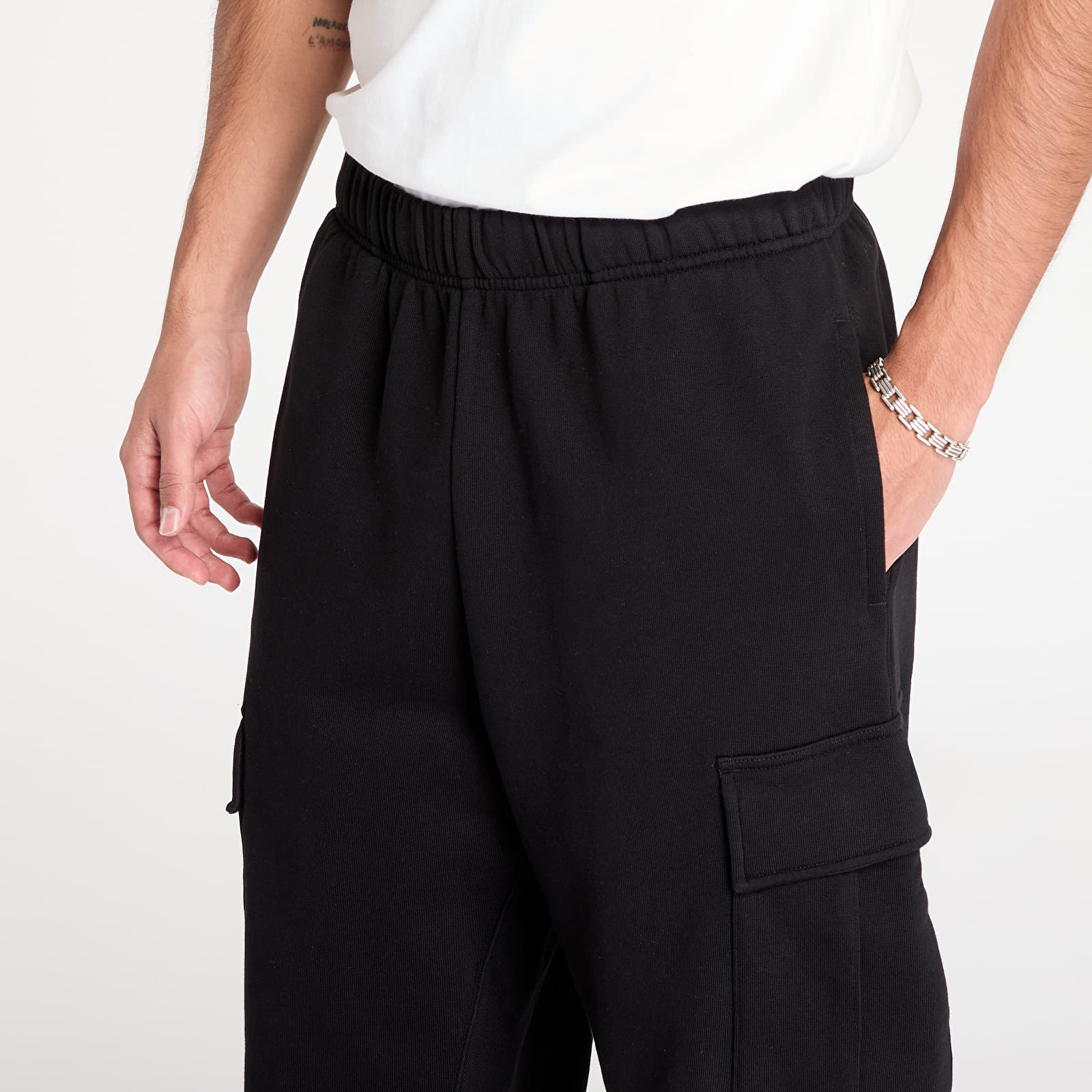 Pantalones de chándal para hombre Carhartt WIP Cargo Sweat Pant Black