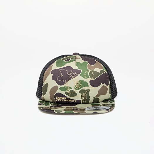 Czapka Carhartt WIP Flying Ducks Trucker Cap Camo Duck/ Green
