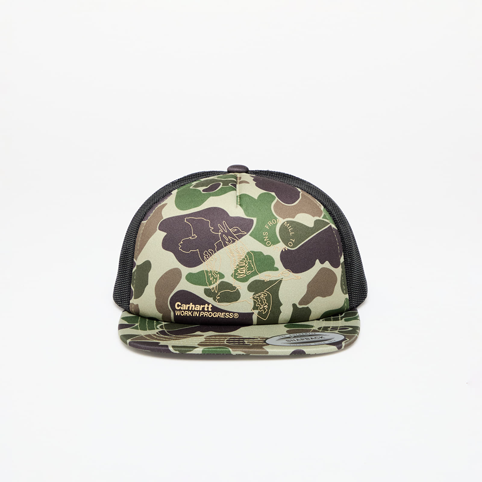 Caps Carhartt WIP Flying Ducks Trucker Cap Camo Duck/ Green