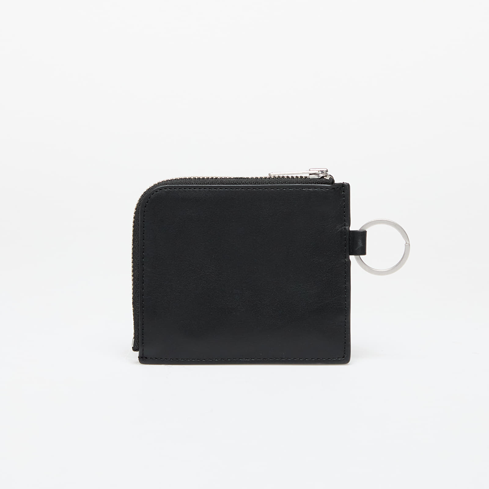Men's wallets Carhartt WIP Double Vegas Zip Wallet Black/ Silver