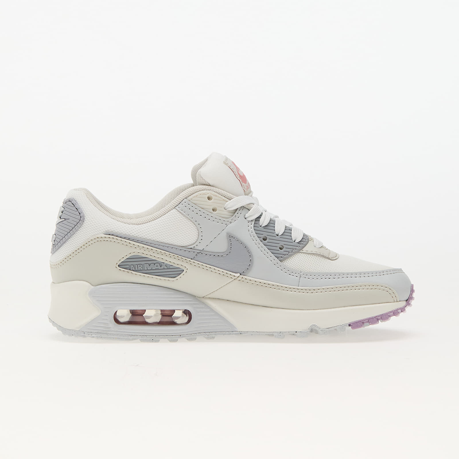 Încălțăminte și sneakerși pentru femei Nike W Air Max 90 Summit White/ Wolf Grey-Beyond Pink