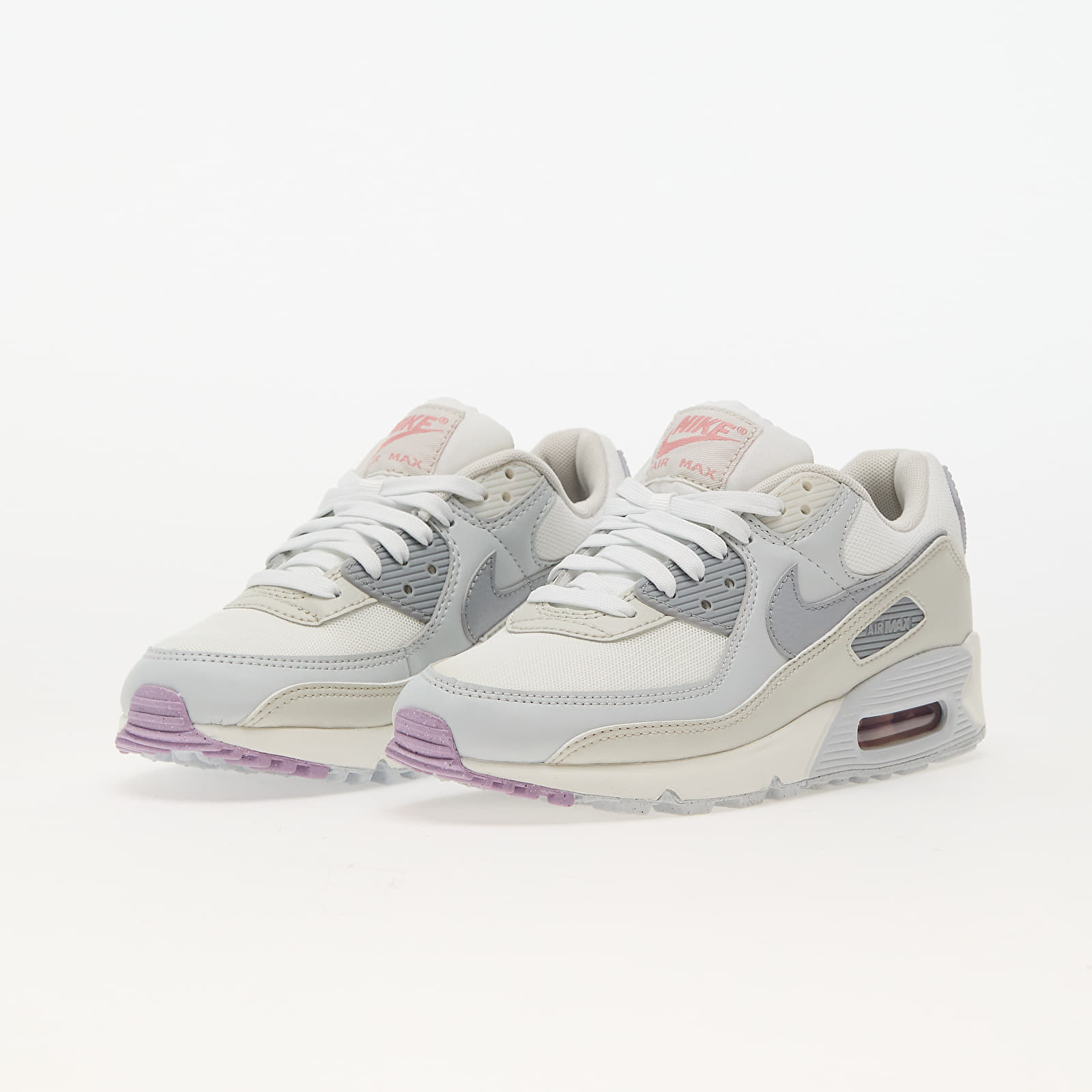 Încălțăminte și sneakerși pentru femei Nike W Air Max 90 Summit White/ Wolf Grey-Beyond Pink